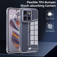 Priehľadný silikónový kryt Olgary pre Motorola Edge 60 Neo / 50 Neo – číry 6