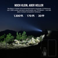 Olight Baton 4 Kit mini LED svjetiljka s punjivom futrolom 3