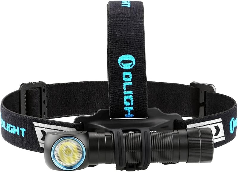 Olight H2R Nova LED fejlámpa 2300 lumen, 18650 akkumulátor, 5 fokozat, kerékpár camping túrázás
