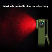 OLIGHT Oclip Pro Mini LED zseblámpa USB-C, 500 lm, vörös fény, IPX6 5