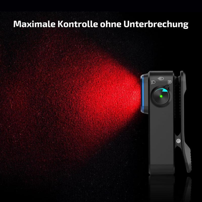 OLIGHT Oclip Pro Mini LED zseblámpa USB-C töltéssel, 500 lm fényerő