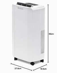Prijenosni odvlaživač zraka Olimpia Splendid Aquaria Slim 14 P, 14 l/dan, 65 m³, spremnik 2 l, Pure System, bijeli 8
