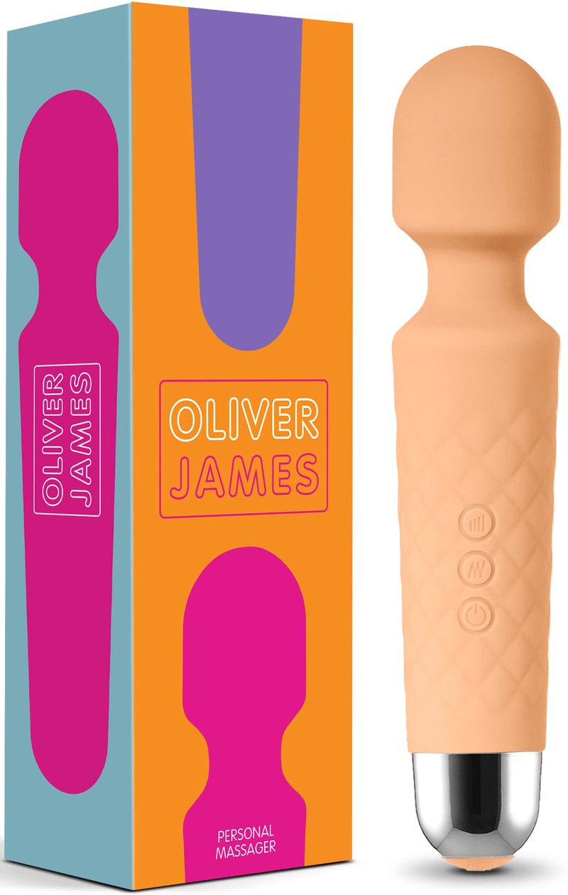 Oliver James Plavi Pastelni Vibrator - Vodootporni Silikonski Intimni Masažer s Litij-ionskom Baterijom