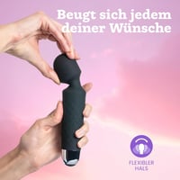 Oliver James Vezeték Nélküli Masszírozó Pálca - 20 Rezgéstípus, 8 Sebesség, Hát, Nyak, Váll és Láb Masszázshoz - USB Tölthető, Vízálló Szili 6
