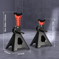 Ollewiellan 3T Axiális Támaszok Magasságállítható 285-430mm Gumipárnával 5