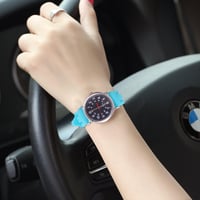 OLLREAR Szilikon Óraszíj Rozsdamentes Acél Csattal 20 mm 7