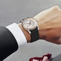 OLLREAR Uniszex Nylon Óraszíj Rozsdamentes Acél Ezüst Csattal 24 mm 7