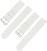 OLLREAR Uniszex Nylon Óraszíj Rozsdamentes Acél Ezüst Csattal 20 mm 2