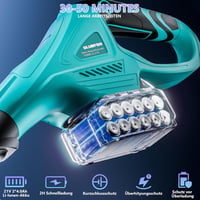Olubfdh 3-in-1 akkumulátoros fűszegélynyíró - 21V 1000W, brushless motor, 2×4,0 Ah 2