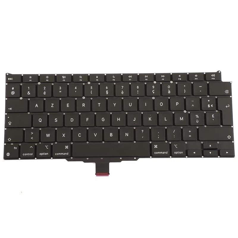 OLVINS francúzska (AZERTY) klávesnica pre MacBook Air 13" model A2337 M1 – 2020 (EMC 3598), náhradná klávesnica