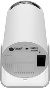 Olymmons HY300 Pro Mini Hordozható Projektor WiFi 6 Bluetooth 5.0 1080P 4K Android 11 Fehér - G1 4