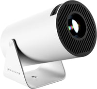 Olymmons HY300 Pro Mini Hordozható Projektor WiFi 6 Bluetooth 5.0 1080P 4K Android 11 Fehér - G1 1