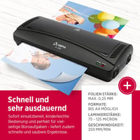 Olympia A 230 Laminálógép 4 az 1-ben | Meleg és Hideg Laminálás | A4 Laminálógép Saroklekerekítővel - Single 5