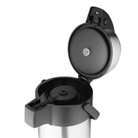 Termos cu pompă Olympia DL164, 5 litri, din oțel inoxidabil, cu perete dublu și izolație în vid, pentru ceai, ideal pentru bufet și uz casnic 6