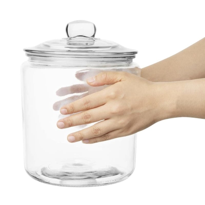 Olympia Kekszes Tároló Fedővel 3.9 L Porcelán Edény