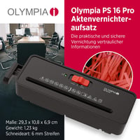 Olympia PS 16 csíkvágásos papíraprító betét 2