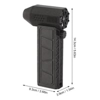 Mini ventilator cu turbină Omabeta, portabil și compact — defect, pentru piese: nu pornește după încărcare (stare: vezi a doua fotografie) 14