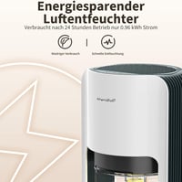 OMISOON 1200ml Elektromos Páramentesítő Automatikus Leolvadással és LED Világítással 4