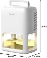 OMISOON 1800ml Elektromos Páramentesítő Hálószobához Fürdőszobához Csendes 8