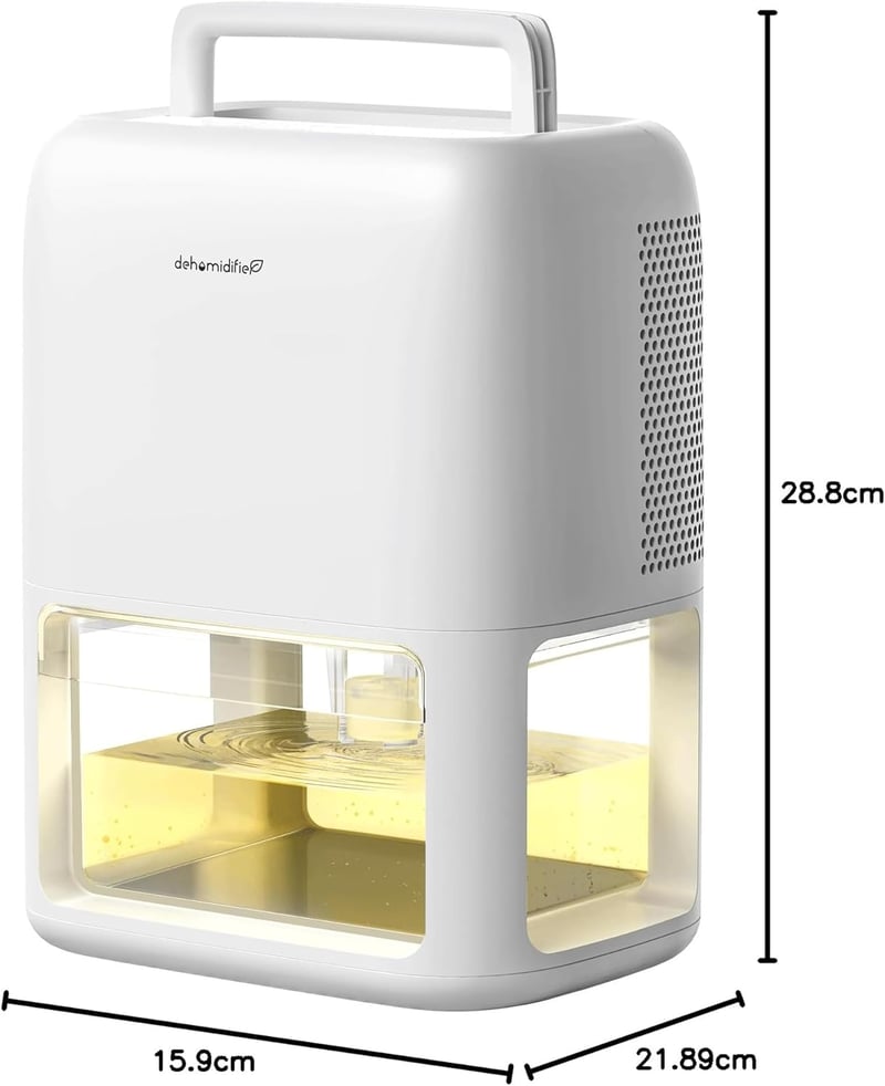 OMISOON 1800ml Elektromos Páramentesítő Hálószobához Fürdőszobához Csendes