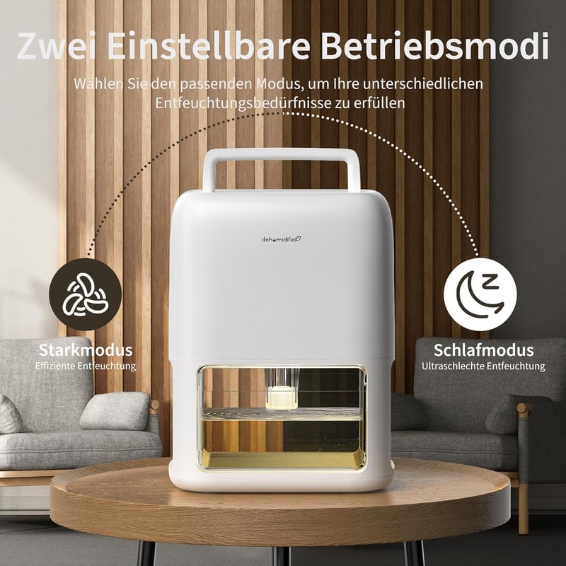OMISOON 1800ml Elektromos Páramentesítő Hálószobához Fürdőszobához Csendes