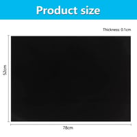 Covoraș de protecție din silicon pentru plită cu inducție OMJMYY, 52x78 cm, suport de protecție termorezistent de dimensiuni mari pentru plită cu inducție 2