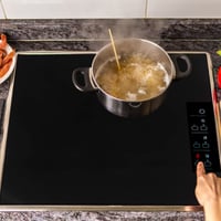 Covoraș de protecție din silicon pentru plită cu inducție OMJMYY, 52x78 cm, suport de protecție termorezistent de dimensiuni mari pentru plită cu inducție 7