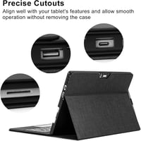 Omnpak Microsoft Surface Pro 7+/7/6/5/4 tok állítható nézőszöggel Type Cover kompatibilis 6