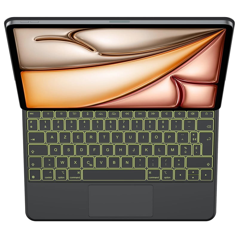 Klávesnica OMOTON pre iPad Air 13" (M3/M2, 2025/2024) – rozloženie ISO-FR AZERTY