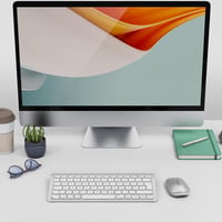 OMOTON Bluetooth Billentyűzet és Egér Szett Mac Eszközökhöz - Kompakt Vezeték Nélküli Kombó MacBook Pro/Air, iMac, Mac Mini Kompatibilitássa 8