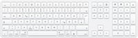 OMOTON Bluetooth Billentyűzet Mac-hez Vezeték Nélküli QWERTZ MacBook Pro Air iMac Mini Fehér AAA Elemmel Működő Teljes Méret 1