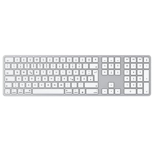 OMOTON Bluetooth tipkovnica kompatibilna s MacBook Pro/Air, iMac, punjiva bežična tipkovnica s QWERTZ rasporedom tipki