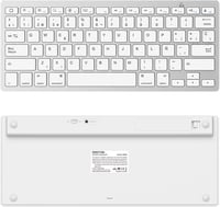OMOTON Bluetooth Spanyol Billentyűzet iPad iPhone iOS Fehér 3