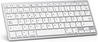 OMOTON Bluetooth Spanyol Billentyűzet iPad iPhone iOS Fehér 1