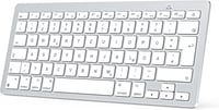 Tastatură wireless ultra-subțire OMOTON pentru Mac (QWERTZ) - pentru birou și călătorii 1