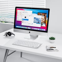 Tastatură wireless ultra-subțire OMOTON pentru Mac (QWERTZ) - pentru birou și călătorii 5