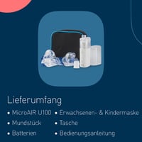 Inhalator portabil cu tehnologie mesh Omron MicroAir U100 – nebulizator compact, silențios, de dimensiunea unui buzunar 7
