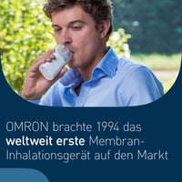 Inhalator portabil cu tehnologie mesh Omron MicroAir U100 – nebulizator compact, silențios, de dimensiunea unui buzunar 3