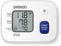 OMRON RS2 Csuklós Vérnyomásmérő - Kompakt, Pontos Otthoni Mérés, Elemekkel, Digitális Kijelzővel, Egészségügyi Eszköz 1
