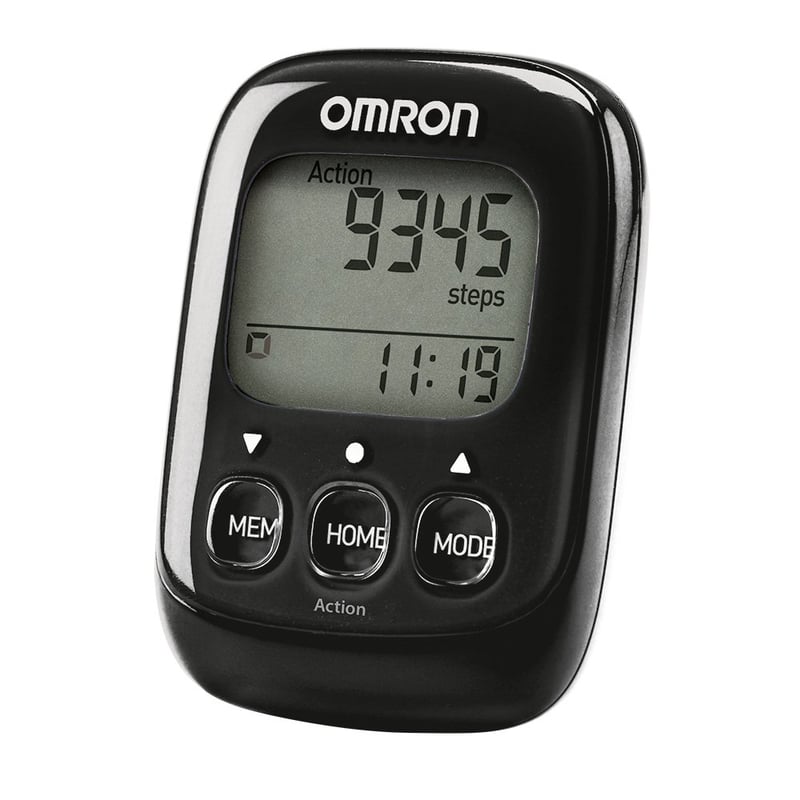 Pedometru Omron Walking Style IV cu senzor 3D - Negru