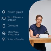 Omron X7 Smart AFib nadlaktni tlakomjer s aplikacijom, 2 korisnika, Intelli Wrap manžeta 22-42 cm, detekcija atrijske fibrilacije, klinički dokazan 8