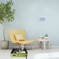 Toaletă pliabilă pentru pisici Omxyinma, portabilă, pentru călătorii, impermeabilă, ușor de curățat, pentru interior, exterior și camping, 40x30 cm, negru 6