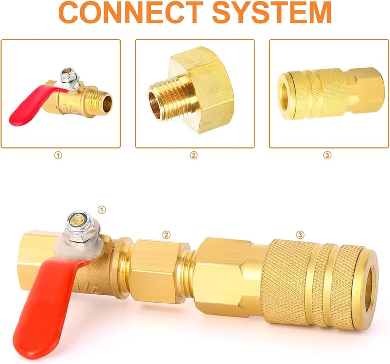 OMZSXK Sárgaréz Szűkítő G3/4 G1/2 Hüvely Nippel Gumitömítéssel 3db