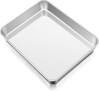 Onader rozsdamentes sütőtálca 31,5x24,8x5cm, lasagne forma, mosogatógépben mosható - 31,5×24,8×5cm, 1 1