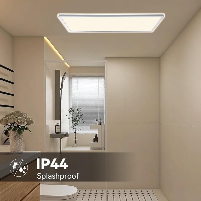 ONDTA LED Mennyezeti Lámpa Dimmelhető 22W 58x20cm 2700K-6500K Távirányítóval