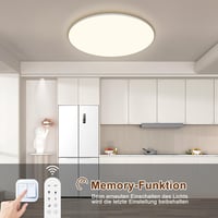 ONDTA LED Mennyezeti Lámpa Dimmelhető 45W, 2700-6500K Távirányítóval, IP54 4