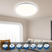 ONDTA LED Mennyezeti Lámpa Dimmelhető 45W 6700lm Kerek 57cm Fehér 2