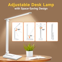 One Fire LED asztali lámpa gyerekeknek, 15 mód, dimmer, 1000 lm, nappali fény 5