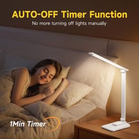 One Fire LED asztali lámpa gyerekeknek, 15 mód, dimmer, 1000 lm, nappali fény 6