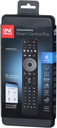 One For All Smart Control Pro URC7966 univerzális távirányító 5